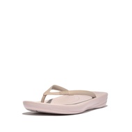FitFlop iQUSHION Womens Ergonomic Flip-Flops - Beige (E54-137)