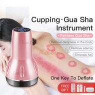 Lanfy automatic scraping cupping massager wireless machine treatment electric heating meridian dredg