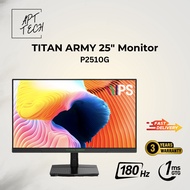 Titan Army 25" Monitor P2510G ips panel | 180Hz | 1ms FHD Gaming Monitor