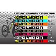 Polygon Bike Decal Frame Sticker For DOWNTUBE