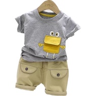 2024 Newest Boys Suits 1 3 4 Years Old Boys 5 6 One Set Toddler Baby 12 Months 2 Pairs Shirts and Bo