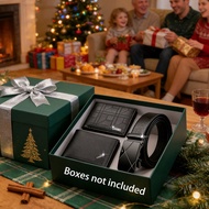 3pcs Men's Premium Business Casual Practical Gift Set, Suitable For Self-Use Or Gifting, A Popular C