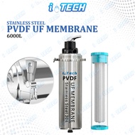 𝐈-𝐓𝐄𝐂𝐇 Stainless Steel Outdoor PVDF Membrane Stainess Steel Water Filter SUS 304 Penapis Air Luar Rumah PVDF6000