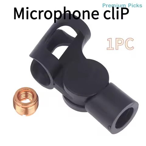 portableUniversal Microphone Clamp Accessories Clip Holder For Microphone Stand Suspension Arm Adjus