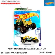 HW HOT WHEELS MOUNTAIN MAILER GREEN 20HW - DIECAST