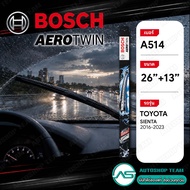 ใบปัดน้ำฝน TOYOTA SIENTA /2016-2023 ขนาด 26"/13" BOSCH AERO TWIN จำนวน 1 คู่