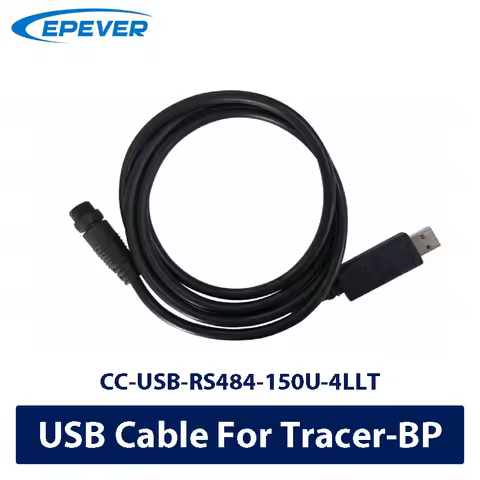 EPEVER CC-USB-RS485-150U-4LLT Communication Cable Applies To TracerBP TracerBPL to PC Waterproof Con