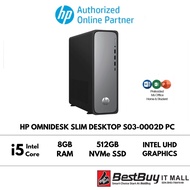HP OmniDesk Slim Desktop S03-0002d (i5-14400/8GB/512GB PCIe/UMA/OPI24/WIN11)  / S03-0018d  (i7-14700