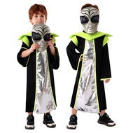 Children Alien Clothes Kindergarten Alien ET Role-Playing cosplay Halloween Costume Costume