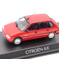 Norwell 1/43 Citroen AX Citroen French Series Small Steel Cannon Car Model Static Ornaments Please G