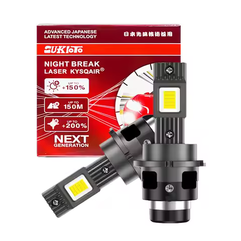 SUKIOTO D2S D2R D4R D4S LED Headlight Bulbs 12V 6500K 90W Replacement Original HID Xenon Light D2S D