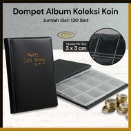 World Coin Stock 120 Slot Coin Collection Album Wallet