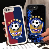 A-16 Air Force FC Case for Realme C2S C2 OPPO A12E A1K A3S Black White