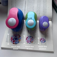 Circle Round Puncher Random Color