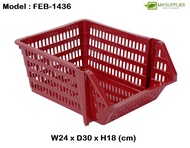 FEB-1436 Felton 1436 1 Tier Stackable Kitchen Rack (M) W24 x D30 x H18cm