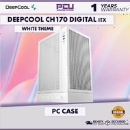 DEEPCOOL CH170 DIGITAL ITX CASING - WHITE