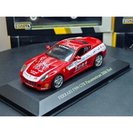 IXO/Hot Wheels Co-Branded Ferrari 1/43 Ferrari F599 GTB Panamerican 2006 Red, Alloy Material, with D