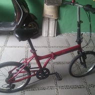 sepeda lipat aleoca 20" second