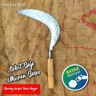 Cap Buaya 100% Asli Sabit  Per Baja Asli- Aret Tebas Rumput Dan Padi - Pemotong Manual Model Baru Su