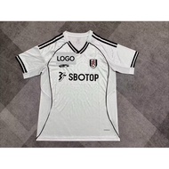 2025-26 Fulham Home Jersey Fan Version Custom Name & Number Premium Quality Breathable Quick Dry Moi