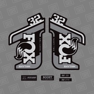 Fox Rhythm 32 2020 Fork Sticker Decal