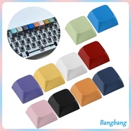 Bang 10PCs PBT Blank Keycaps forMX Switches Mechanical Keyboard Installation 1U XDA2 Height Keycaps