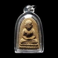 【泰国佛牌】Phra Roob Meurn Luang Phor Kron (Tok Raja) Phim Yai 大摸｜Wat Uttamaram｜BE2505｜Perfect Condition