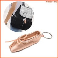 WIT Fashion Ballet Shoes Key Chain Ballet Pointe Shoes Keyring  for Girlfriends