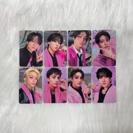 Kad gambar Stray Kids 110DO edisi khas Lee Minho, Hwang Hyunjin, Lee Felix tersedia dalam stok.
