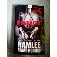 NOVEL 'MANDATORI'/PRELOVED NOVEL/NOVEL MURAH/NOVEL/PRELOVED/NOVEL MELAYU/NOVEL THRILLER/RAMLEE AWANG