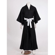 Bleach Kurosaki Ichigo cosplay costume for traditional Japanese men's kimono for adults Bleach cospl