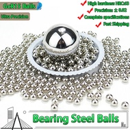 100pcs GCR15 Bearing Steel Balls G10 High Precision Bearing Steel Ball for Bike CNC 1/1.2/1.5/1.588/