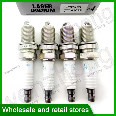 4Pcs Iridium Spark Plug IFR7X7G 91039 for Cruze Aveo Trax Opel Astra J Adam Corsa E D Insignia A H2 