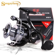 Sougayilang New 1000-4000 Model Cheap Spinning Fishing Reel with 8kg Max Drag for Saltwater Freshwater.