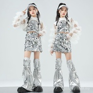 Costume Dance Costume Girl Group T Taiwan Children Sequined Trendy Costume jazz Dance Catwalk Street