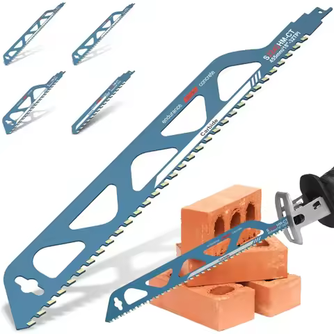 Reciprocating Saw Blade 15/20/32/36TPI Universal Cutting Recip Sabre Saw Blades Alloy Steel Brick Co