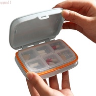 QQMALL 7 day Pill Box Portable High Quality Pill Box Medicine Organizer Case Candy Box Weekly Storage Box