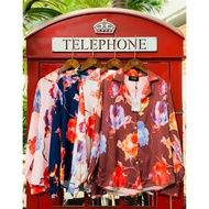 🌷CLEARANCE SALE🌷MUSLIMAH LONG SLEEVE FLORAL BLOUSE SHIRT BAJU THAILAND BANGKOK HATYAI