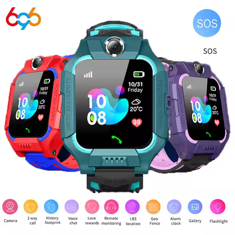 Q12 Children Smart Watch SOS Phone Watch Smartwatch Kids With Sim Card Photo Waterproof IP67 A28 Q19