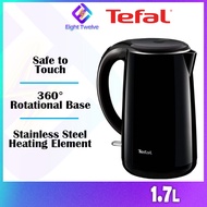 TEFAL Safe Tea Kettle Black 1.7L (KO2608) (Cerek Elektrik)