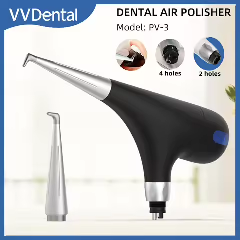 Dental Air Polisher Air Flow Water Spray Jet Whitening Teeth Oralhygiene Cleaning Abrasion Sandblast