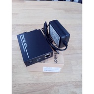 POE MEDIA CONVERTER 10/100 20KM SC - CM2F1E - Media CONVERTER Reverse POEFiber Optik