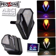 FAIRING LED SIGNAL LAMP RS150 V1-V2 R25 RR150 R15 ZX150 FZ150 Y15ZR light side depan tepi kepuk cover set rs-150-zx-fz