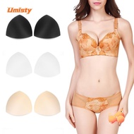 UMISTY 1 Pair Triangle Bra Pad Woman Removable Breast Enhancer Chest Push Up Pads