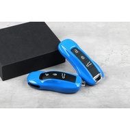 Car Key Case Cover Shell for Porsche 718 911 Panamera Cayenne Macan Boxster Cayman Remote Control Re