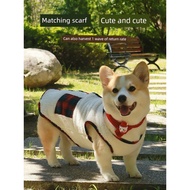 dog accessories dog clothes Corgi Chai Dog Bixie Teddy Dog Clothes Autumn and Winter Plush Warm Vest