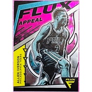 ALLEN IVERSON Teka Metal Card 2020-21 PANINI FLUX APPEL 19 76 People