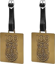 BBGreek Iota Phi Theta Fraternity Paraphernalia - Official Vendor - Set of 2 Luggage Tags - Greek Le