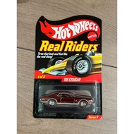 [Ready Stock Orphans] Hot Wheels RLC 68 cougar cougar real riders Ford cougar Muscle Car Electroplat