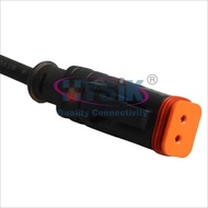 Dechi Waterproof Terminal Wire 2-Core 3-Core 4-Core 6-Core Male Female Pair Plug High Temperature Fl
